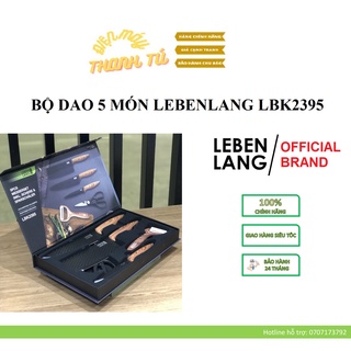 Lbk2395 - bộ dao 5 món lebenlang – thương hiệu đức