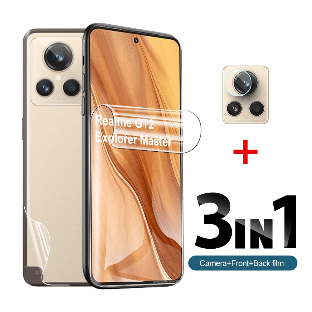 Ốp Điện Thoại Hydrogel 3 Trong 1 Cho Realme GT2 Explorer Master Edition 5G Realmegt2 G T2