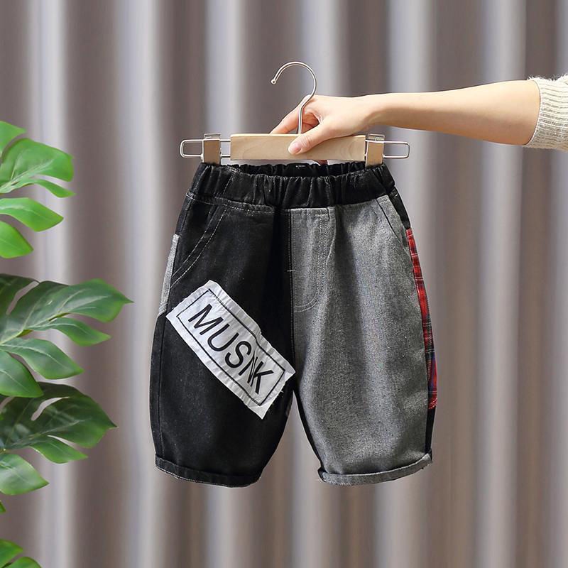 Quần Short Denim Thời Trang Mùa Hè Mới Cho Bé Trai