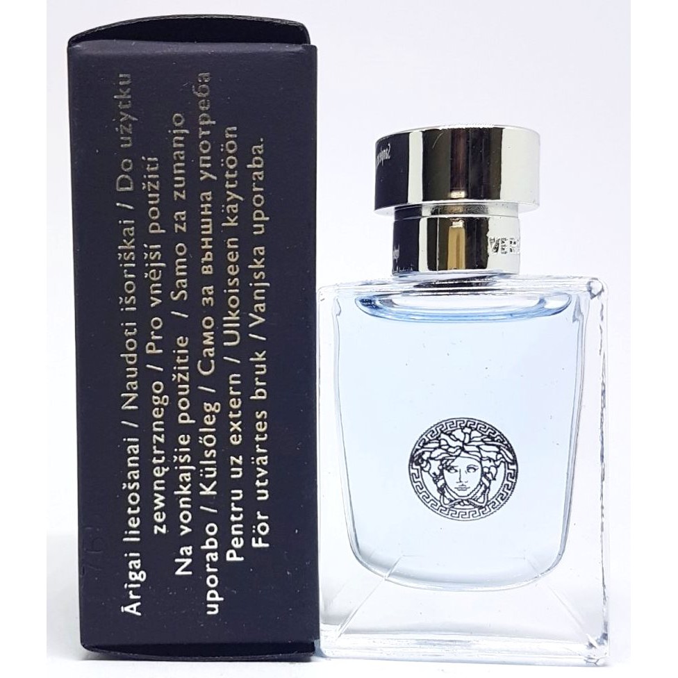 Nước hoa mini VERSACE POUR HOMME Eau de toilette chai 5 ml chính hãng