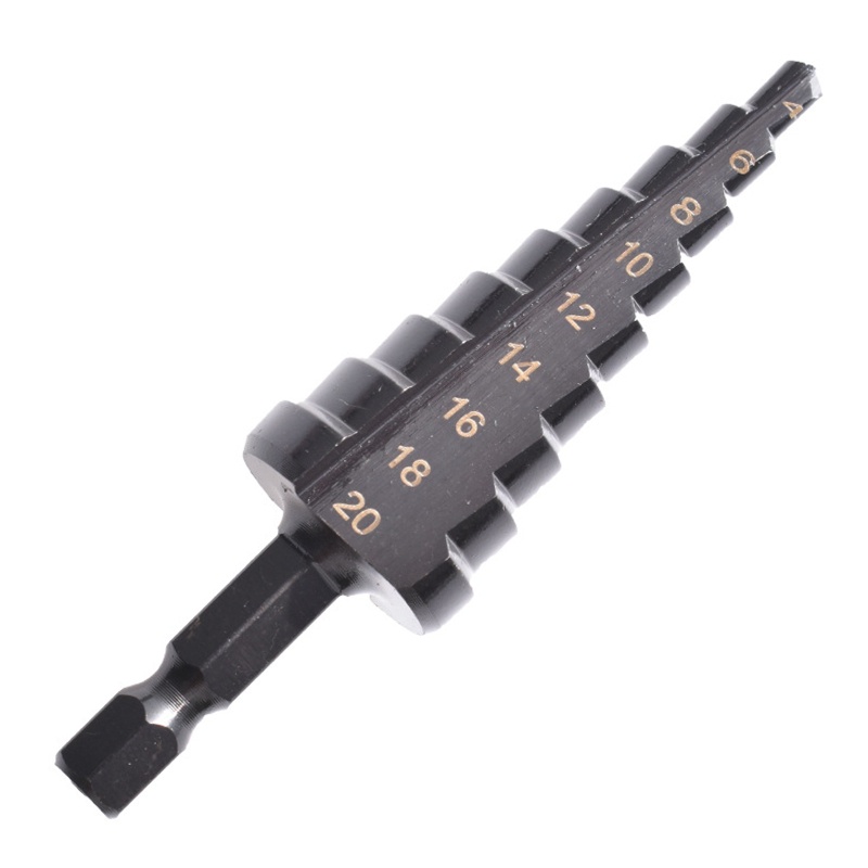 Bộ Mũi Khoan Bước Bằng Thép Titan Tốc Độ Cao Chuyên Dụng