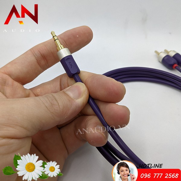 Dây 3.5mm Ra 2 Av Furutech Nguyên Bản