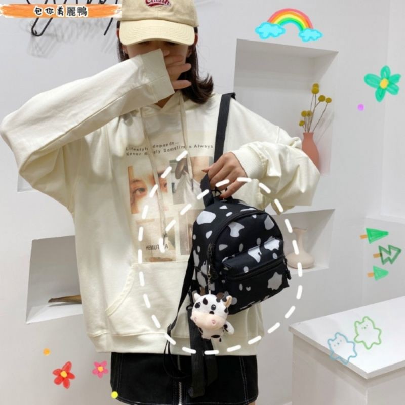 Balo mini da bóng bò sữa