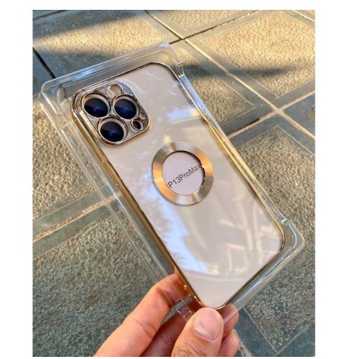 Ốp Lưng Dẻo Viền Màu Có Hỗ Trợ Sạc Không Dây MagSafe Iphone 13, 13 Pro, 13 Pro Max, 12 Pro Max Hãng KST Cao Cấp Siêu Đẹp