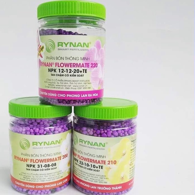 Bộ 3 Phân thông minh cho lan