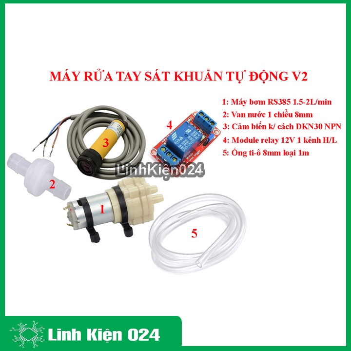 Máy Rửa Tay Tự Động Sát Khuẩn 3M V2