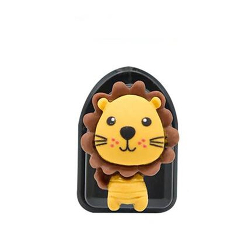 Móc Treo Đồ Mini Dán Sau Ghế Xe Hơi Hình Thú Hoạt Hình Sáng Tạo Dễ Thương
