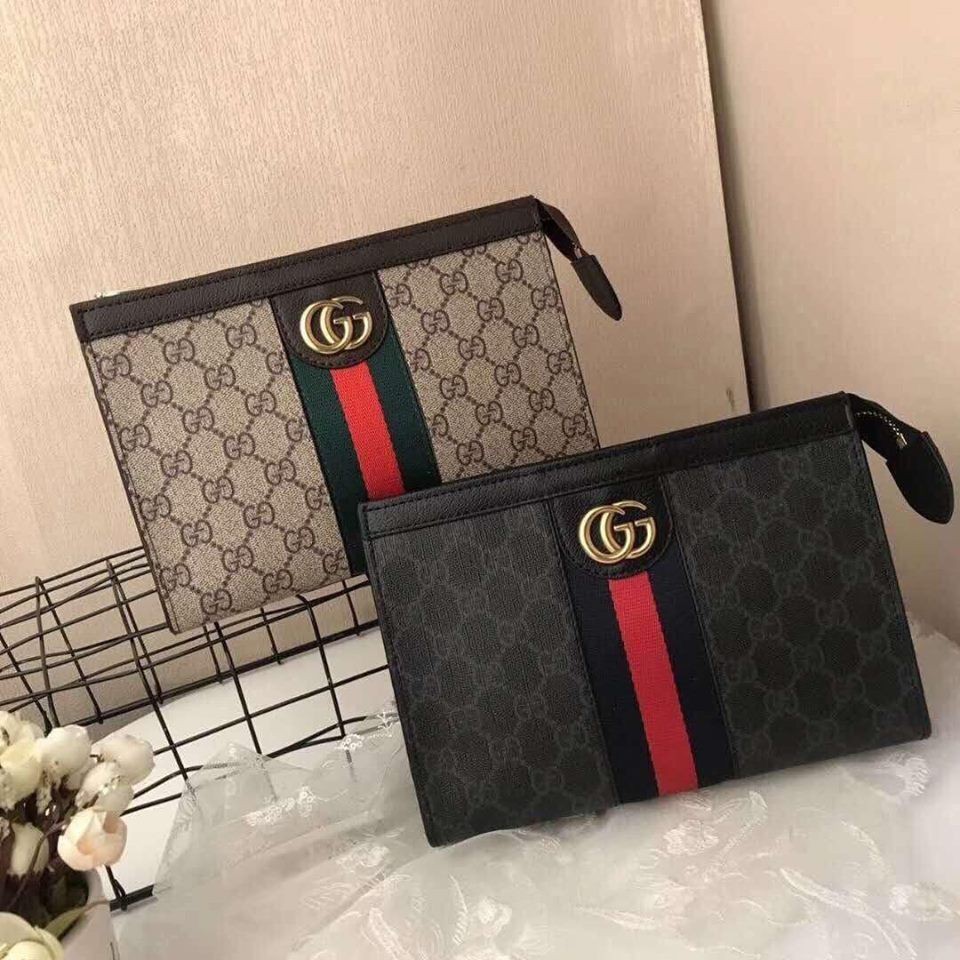 Túi Da cầm tay nam,nữ dáng vừa,Ví da Túi Gucci ,LV dáng cực chuẩn, form đẹp sang chảnh | BigBuy360 - bigbuy360.vn