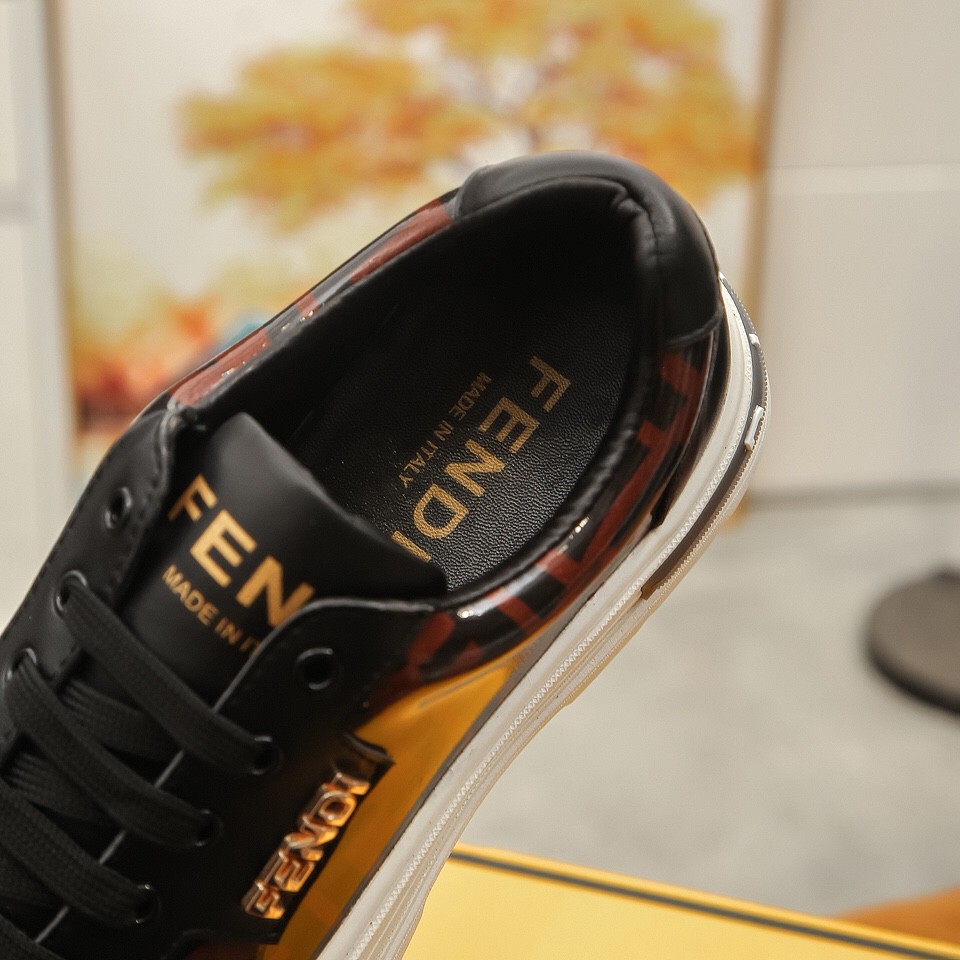 Giày sneakers nam da thật FENDI FD thiết kế thể thao, cá tính và ấn tượng