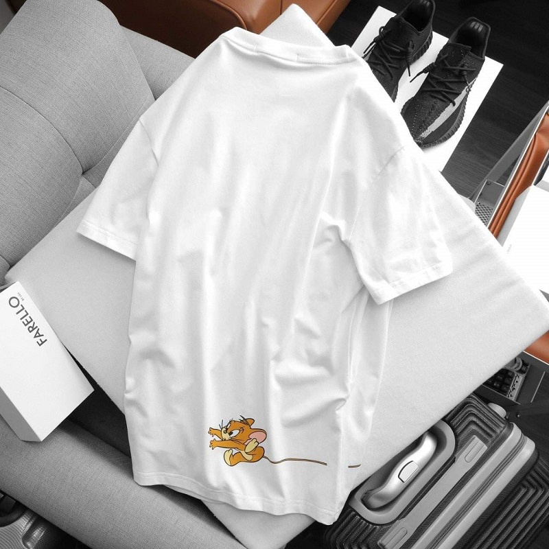 Áo Thun Nam Nữ Unisex Form Rộng Logo Siêu Nét VNXK