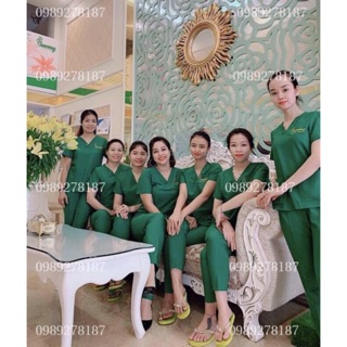 Đồng phục spa - Đồng phục thẩm mỹ, bộ kỹ thuật viên ( Nữ )