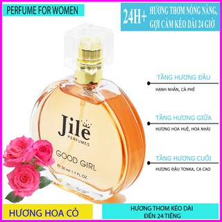 Nước hoa nữ ,Jile Good Girl Chai 50 ml,nuoc hoa nu, chính hãng thơm lâu.
