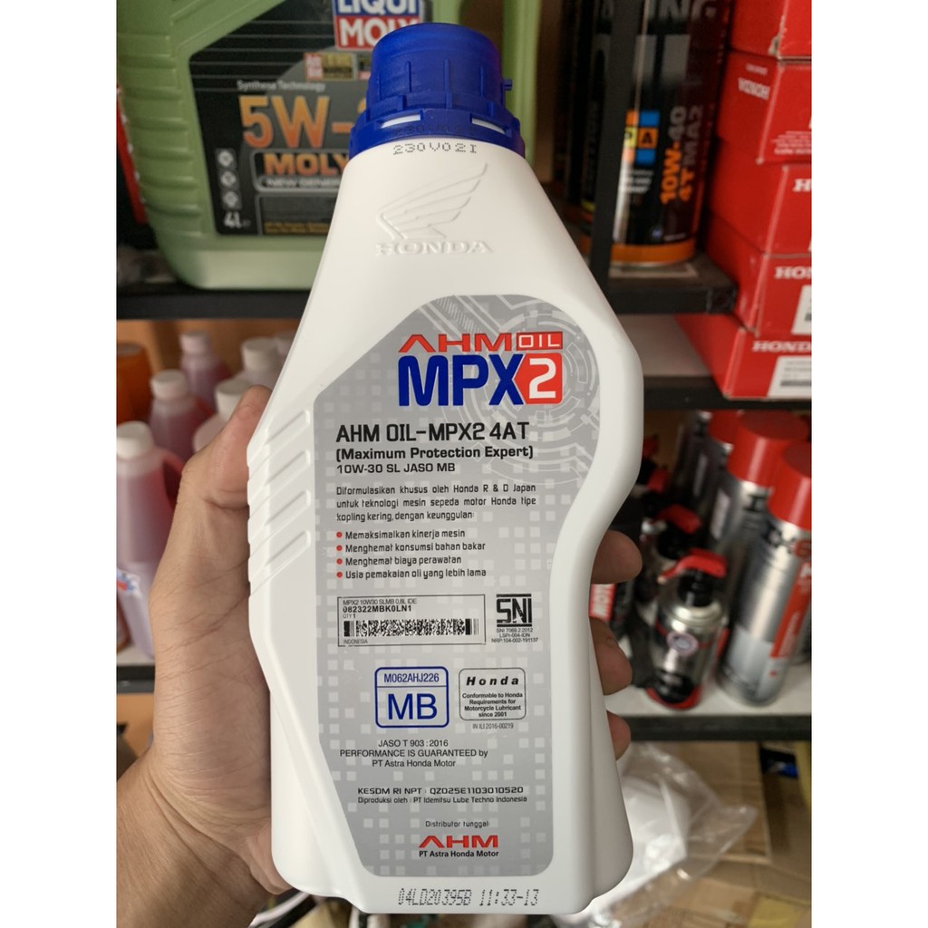 Nhớt cho xe tay ga Vario Click MPX 2 10w30 Honda nhập khẩu chính hãng