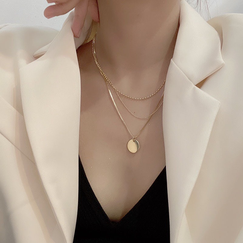 Vòng cổ nữ choker 3 lớp phong cách Vintage, Eva Acc C7