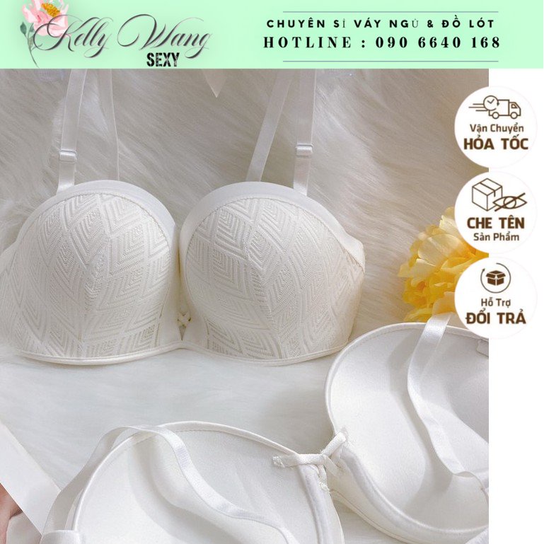 [SIÊU NÂNG NGỰC ][MÚT DÀYCÓ GỌNG ] Áo ngực nữ dạng ren quyến rũ - Kellywang