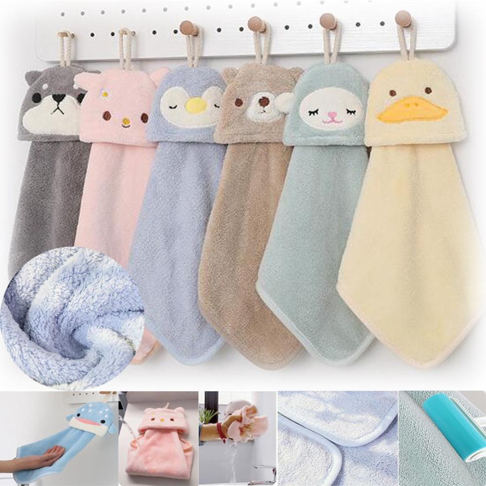 Taylor1 Khăn Lau Tay Siêu Thấm Hút Hình Động Vật Dễ Thương
