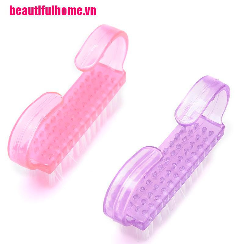 (Hàng Mới) Dụng Cụ Vệ Sinh Móng Chân / Bàn Chân Bằng Nhựa