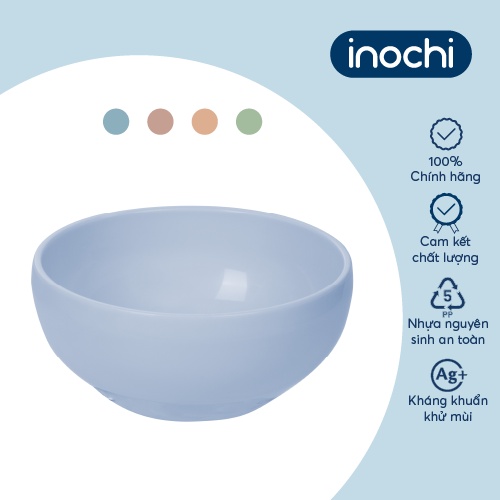 Bát nhỏ Inochi - Amori 415 ml màu Cam/Xanh/Hồng