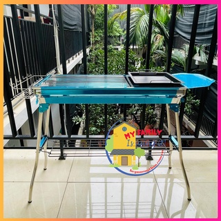 Bếp inox bền - đẹp - hoàn thiện tốt - gấp gọn