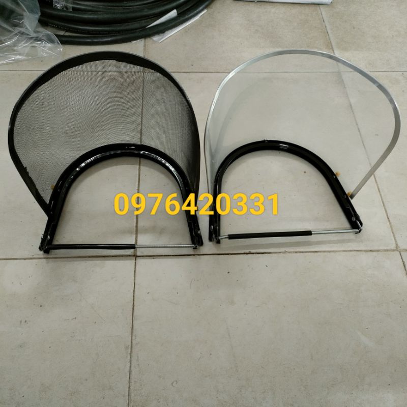 Bộ Kính Bảo Hộ Máy Cắt Cỏ, Bộ Lưới Bảo Hộ Máy Cắt Cỏ Kèm Đai Lắp Vừa Mũ Bảo Hộ Lao Động