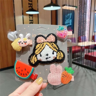 Set 05 Kẹp Tóc Dễ Thương Cho Bé Gái