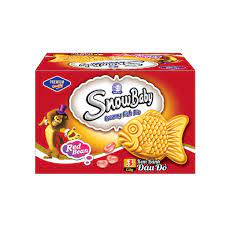 Hộp 4 cây kem bánh cá Hùng Linh 150gr - Kem thương hiệu của người Việt