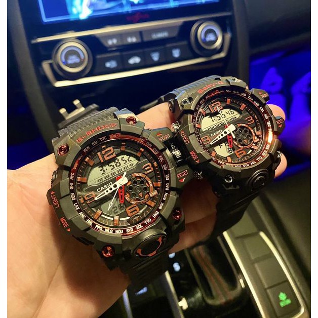 Đồng hồ điện tử thể thao unisex B-A-B-Y-G BBA02, mẫu hottrend giới trẻ 2021, chống nước 3atm, đèn led 7 màu