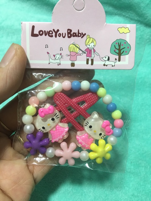 Set kẹp tóc bé - mẫu 03