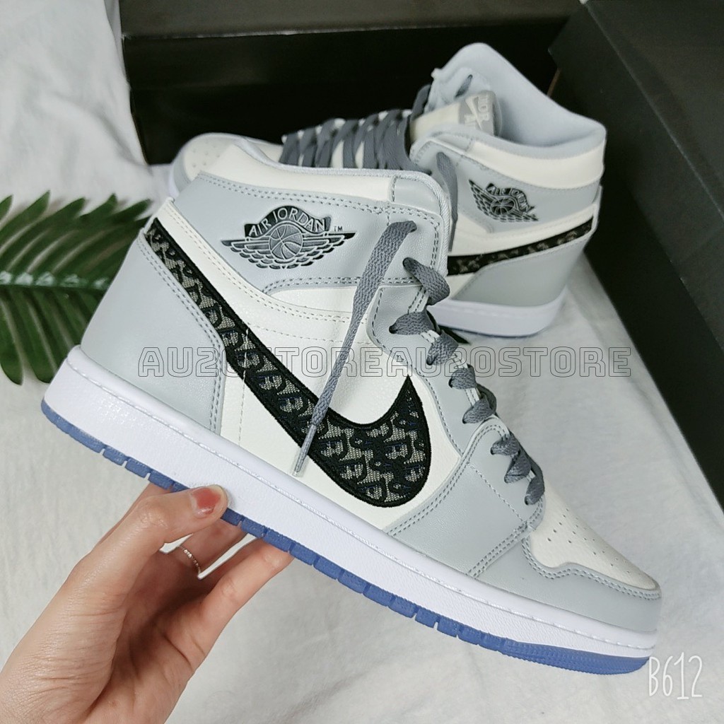 Giày Thể Thao Nam Nữ Sneaker Màu Xám Dio 1 Low Phong Cách Đường Phố | BigBuy360 - bigbuy360.vn