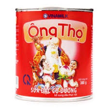 Sữa đặc có đường ông thọ đỏ hộp thiếc 380g