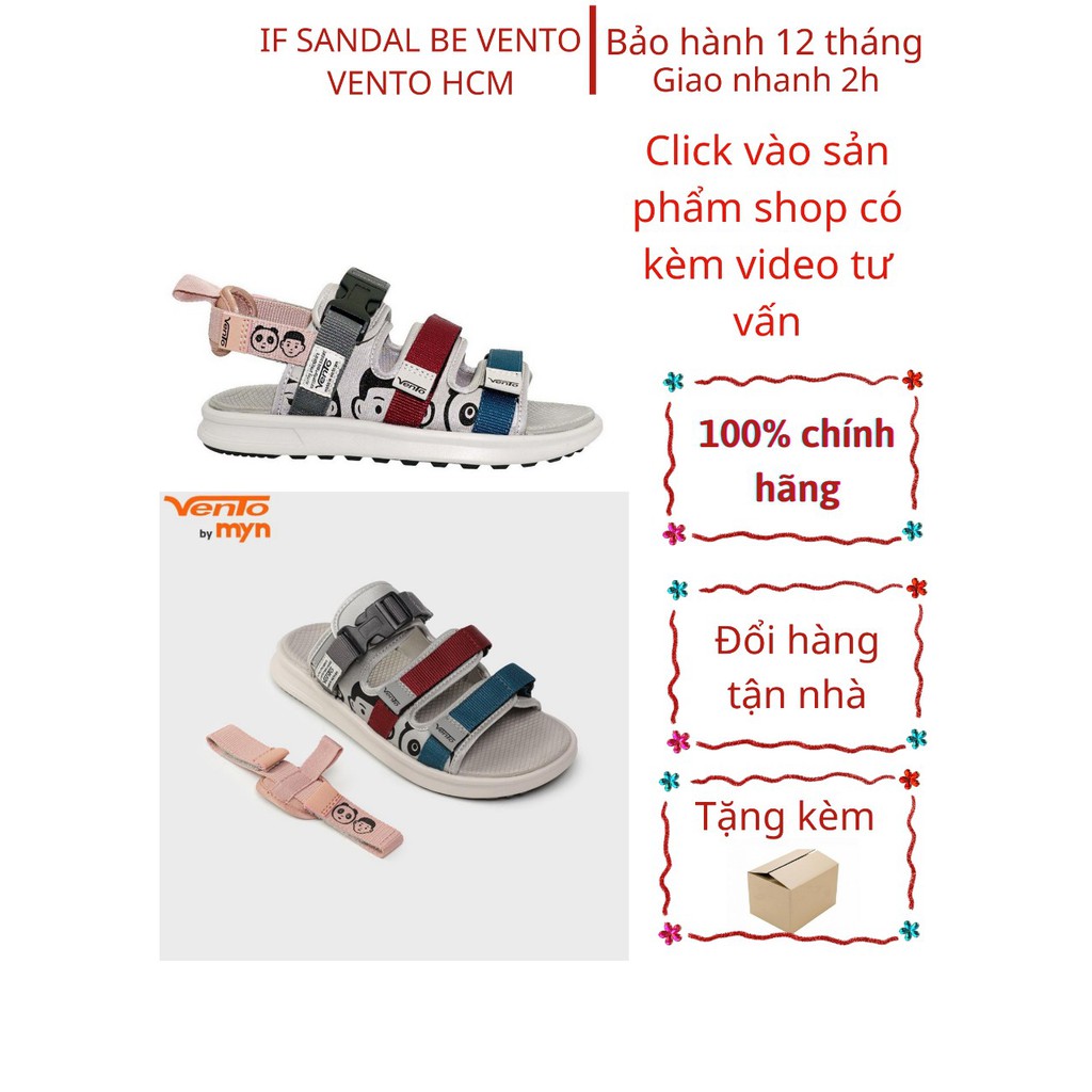 Giày Sandal Nữ Vento NB80 Đế công nghệ IP Streetstyle NB80 GCh Phiên bản hoạt hình