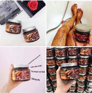 TẨY DA CHẾT BODY QUẾ HỒI CÀ PHÊ NGA