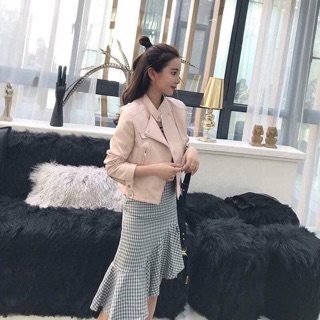 Áo da nữ siêu đẹp