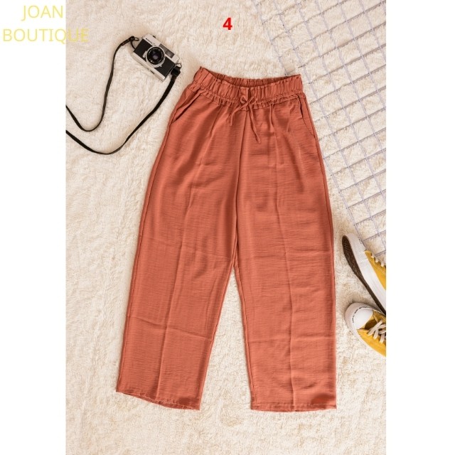 Quần đũi nữ ống rộng lưng thun, trắng suông dài đẹp thoáng mát, mịn màng | BigBuy360 - bigbuy360.vn