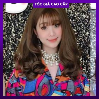 Tóc giả cao cấp xoăn wa vai
