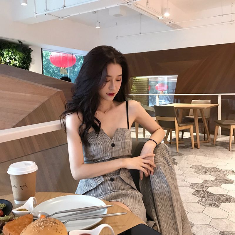 Set Áo Khoác Và Chân Váy Phong Cách Hàn Quốc Thanh Lịch Dành Cho Nữ