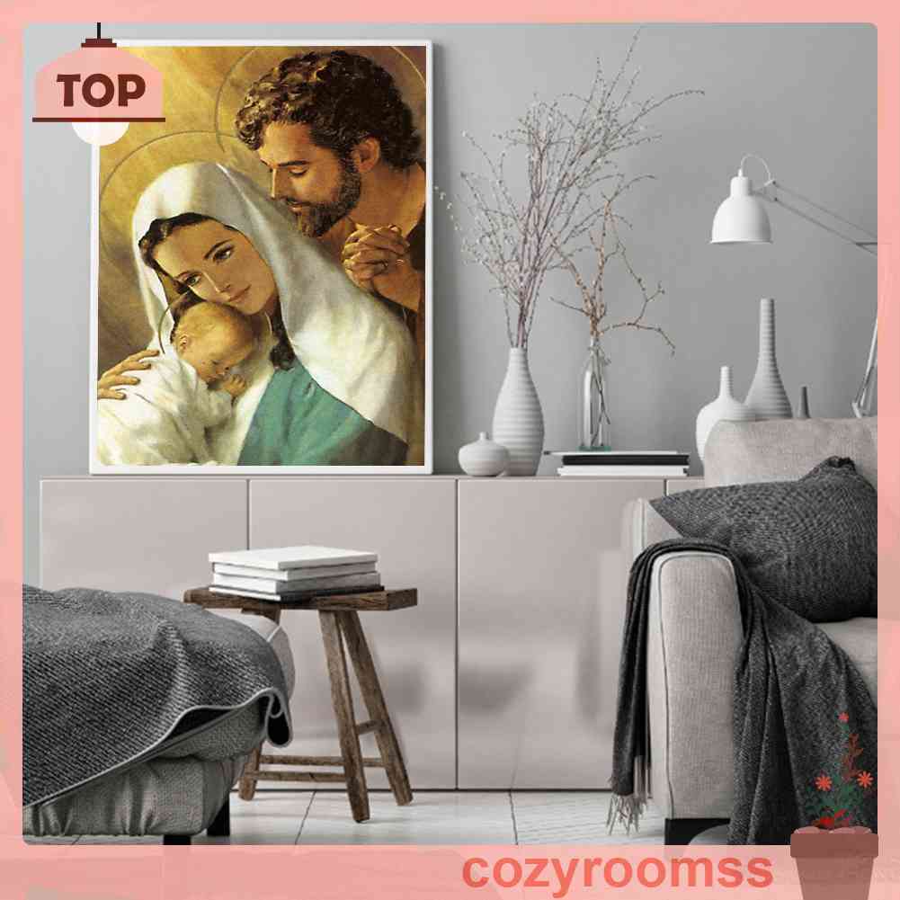 Bộ Tranh Thêu Chữ Thập DIY 11CT Hình Trái Tim