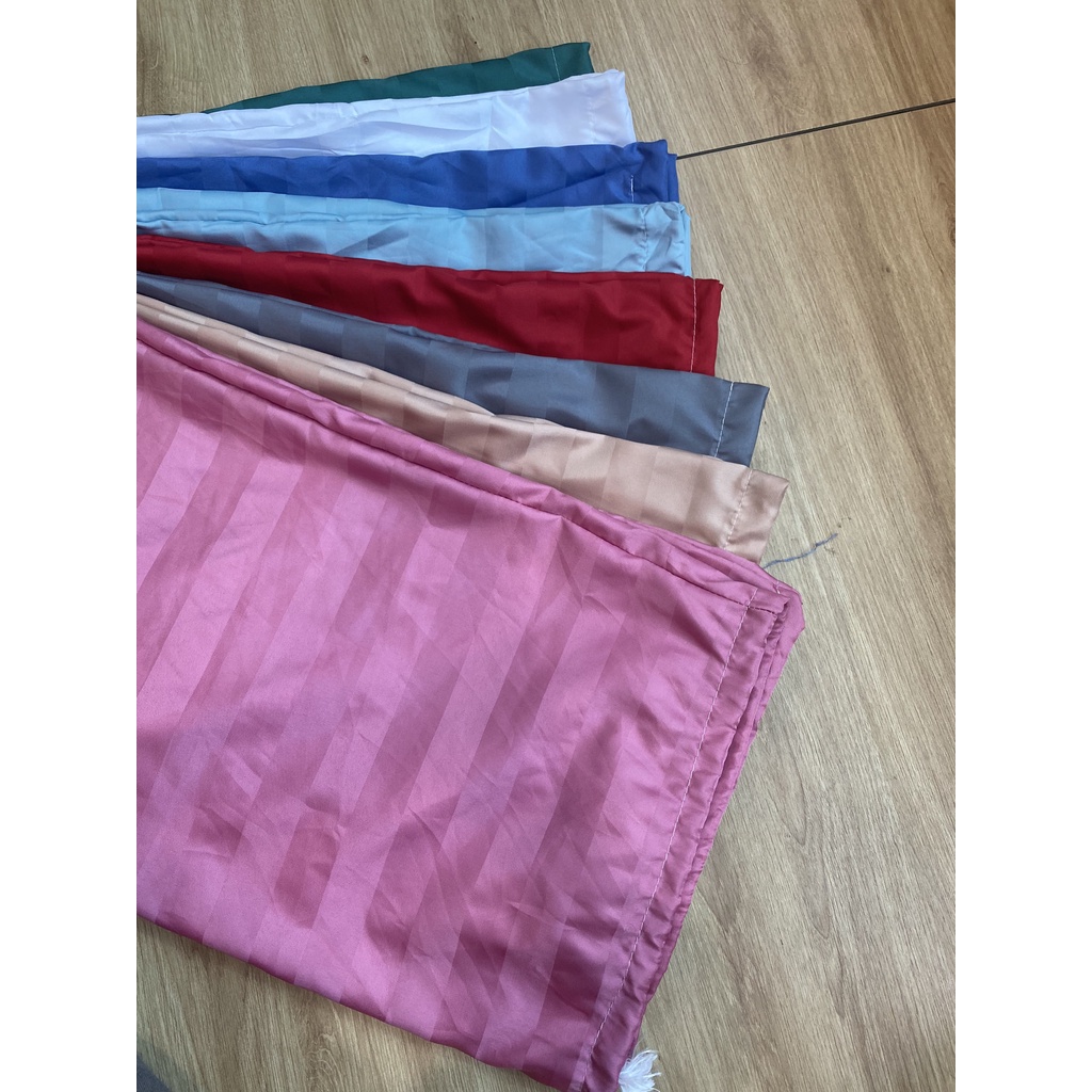 Vỏ gối ôm Cotton kẻ sọc 3F kích thước 35x100cm