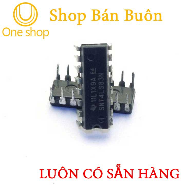 Linh Kiện 74LS83 4-bit Binary Full Adder DIP16