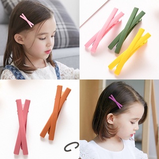 Kẹp tóc nơ chữ x phụ kiện cài tóc dễ thương