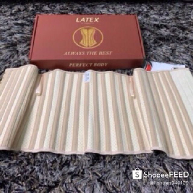 Đai latex 25 xương dài 29 cm thông hơi )