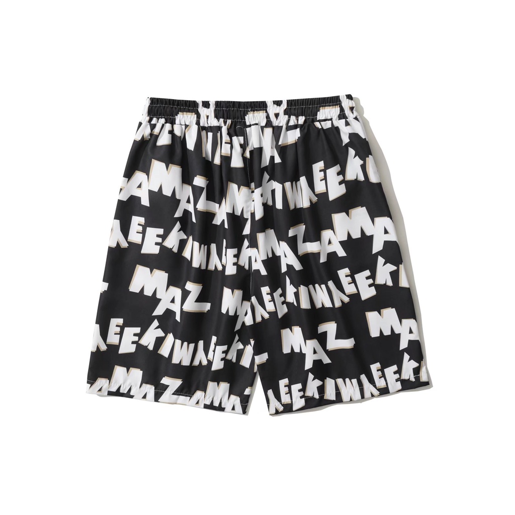 Quần Short Dáng Suông In Chữ Phong Cách Hip hop Thời Trang Mùa Hè Mới Cho Nam