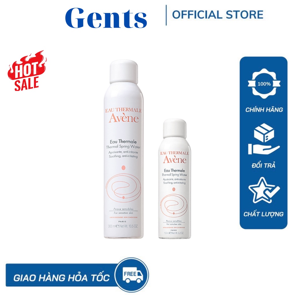 Xịt Khoáng Avene Eau Thermale Thermal Spring Water ( 300ml - 150 ml -50ml ) GentsOfficialStore