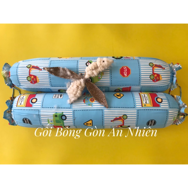 Gối ôm cho bé Bông gòn tự nhiên