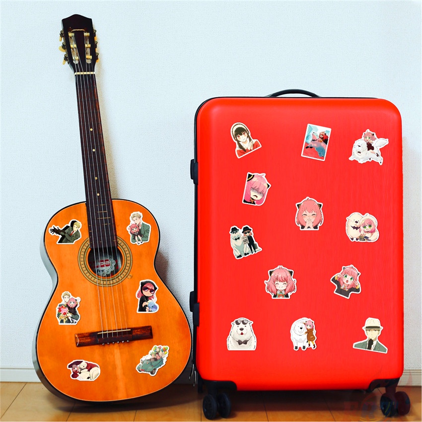 Bộ 100 Cái/Bộ ❉ Nhãn Dán Seri SPY×FAMILY D ❉ Decal Dán Tường Chống Thấm Nước Thời Trang