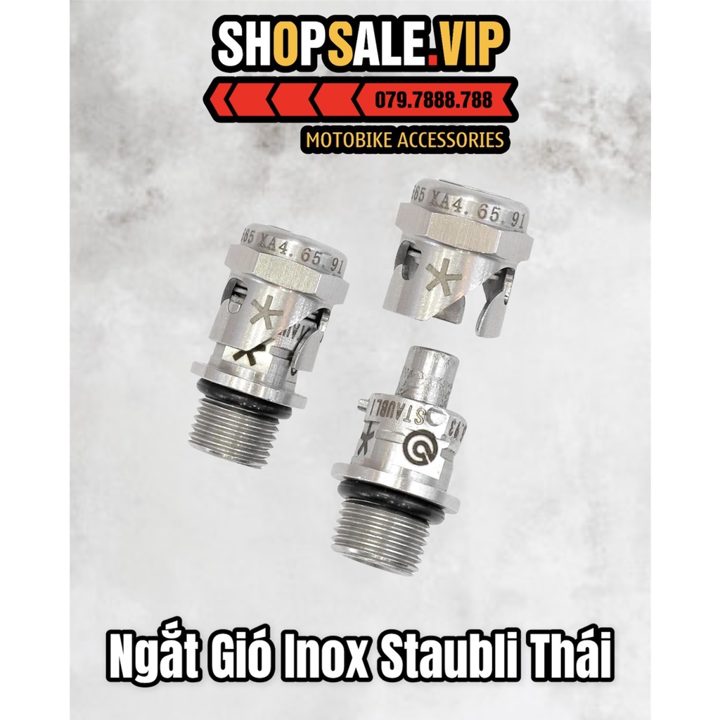 Ốc Xả Gió Inox Staubli Thái