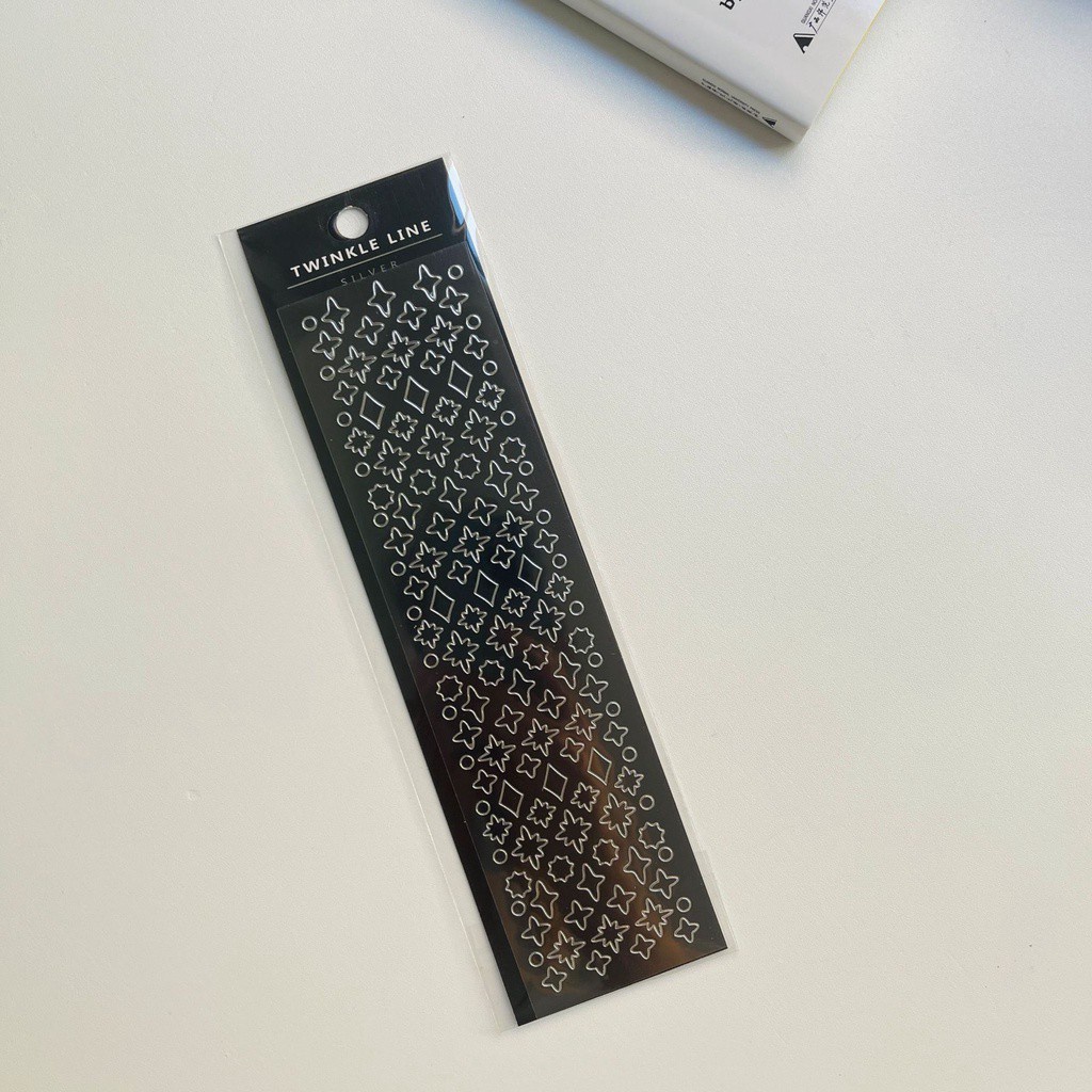 Sticker Trong Suốt Dán Trang Trí