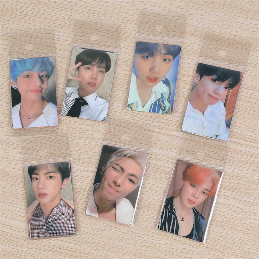 Set 4 tấm thẻ ảnh hình thành viên nhóm nhạc Bangtan Boys