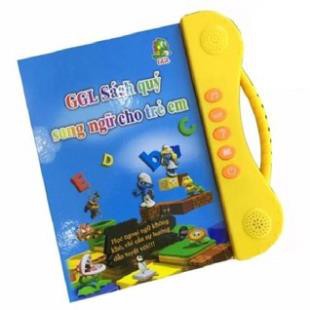 Sách Nói Điện Tử Song Ngữ Anh/Việt Giúp Trẻ phát triển trí não, học tốt tiếng Anh