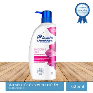 Dầu gội head & shoulders suôn mềm óng mượt & giữ ẩm 625ml